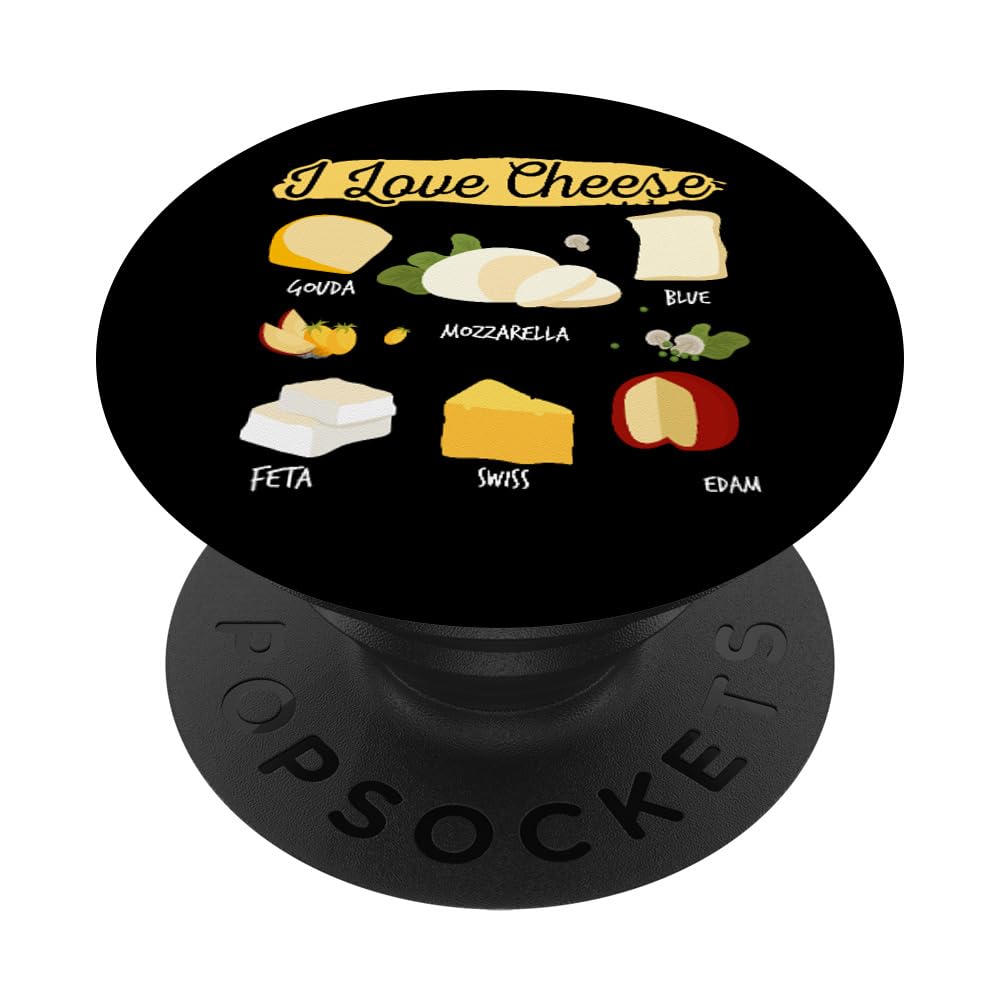 Cheese Board I Love Cheese PopSockets Swappable PopGrip