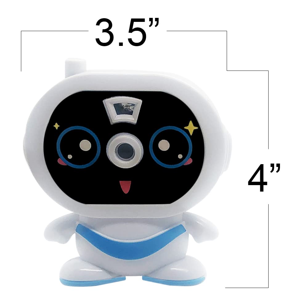 ArtCreativity 2 in 1 Robot Camera Toy Viewfinder with Projector, Set of 6, Battery Operated Projector Wild Animal Slides, Safari Party Favors, Robot Party Supplies, & Wild One Party Favors for Kids