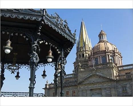 Amazon の写真印刷plaza De Armas グアダラハラ ハリスコ州 メキシコ アートフレーム ポスター オンライン通販