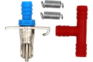 MACGOAL 20 Pack of Automatic Rabbit Water Feeder Nipple Waterer Drinkers Automatic Rabbit Watering System Kit for Cages