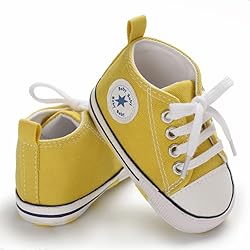 KKIIDDSS Unisex Baby Girls Boys Canvas High-top