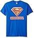 DC Comics Men's Superman Super Grandpa T-Shirt