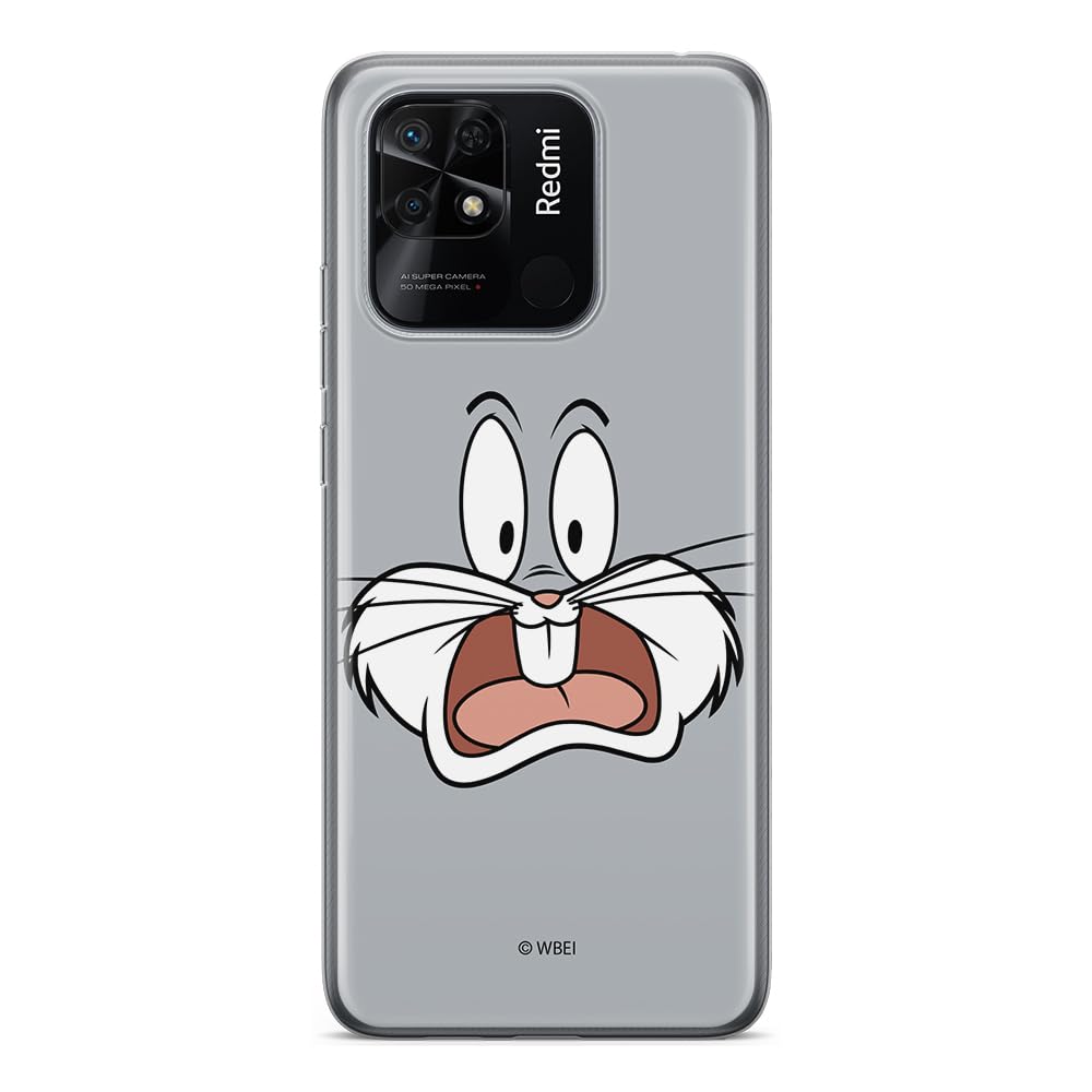 ERT GROUP mobile phone case for Xiaomi REDMI 10C original and officially Licensed Looney Tunes pattern Bugs 009 optimally adapted to the shape of the mobile phone, case made of TPU