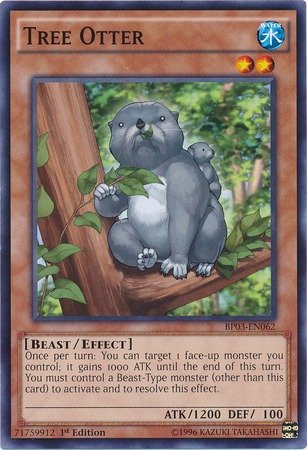Yu-Gi-Oh! - Tree Otter (BP03-EN062) - Battle Pack 3: Monster League - 1st Edition - Common