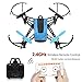 FPV Quadcopter Drone with 720P HD WiFi Camera and VR, Mini Racing Drone 2.4GHz RC Quadcopter with Height Hold, 30mph High Speed Mode, Headless Mode with 6-Axis Gyro by FidgetKit