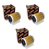 1987-2004 Yamaha Warrior 350 YFM350X Oil Filter - (3 pieces)