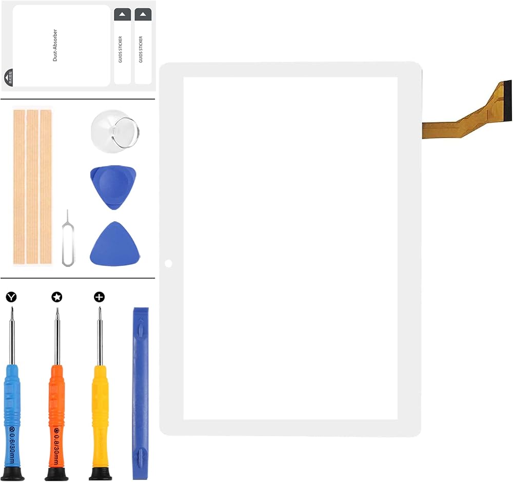LADYSON Touch Screen Digitizer Glass Replacement for 10.1" Dragon Touch K10