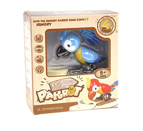 PowerTRC Parrot Coin Bank Blue