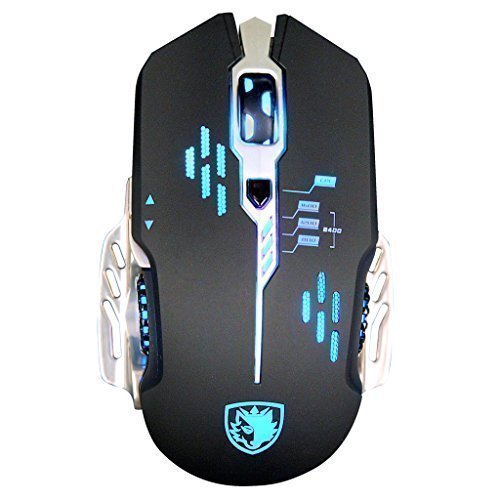 GW Sades S7 Flash Wing PC Gaming Mouse with 2400 DPI 6 Button Omron Micro Switches (Black) GW Sades S7 Flash Wing PC Gaming Mouse with 2400 DPI 6 Button Omron Micro Switches (Black)