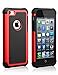 iPhone 5C Case, AUMIAU Hybrid Dual Layer Shock Absorbin Armor Defender Protective Case Cover (Hard Plastic with Soft Silicon) for Apple iPhone 5C