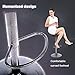 BestMassage Bar Stools Counter Height Adjustable Swivel Barstool Set of 2 with Back PU Leather Kitchen Counter Stools Dining Chairs