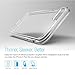 Maxboost HyperPro Series Seamless integrated shock-Absorbing Case for iPhone 6/6s Plus (5.5) 7Plus - Protective Bumper Hard PC Anti-Scratch Back - Clear