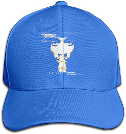 Men's Hats Tupac Shakur 2PAC RoyalBlue Hunter Cool Cap