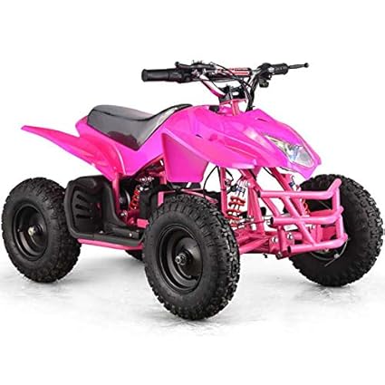 pink quad bike 12v