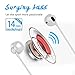Wireless Headphones,V4.1 Magnetic Bluetooth Earbuds Stereo Noise Canceling Sport Earphones Sweatproof Headset w/Mic Compatible iPhone X/8/8 plus/7/6, Samsung S9/S8/S6 Note 8/7 and Android Smartphones