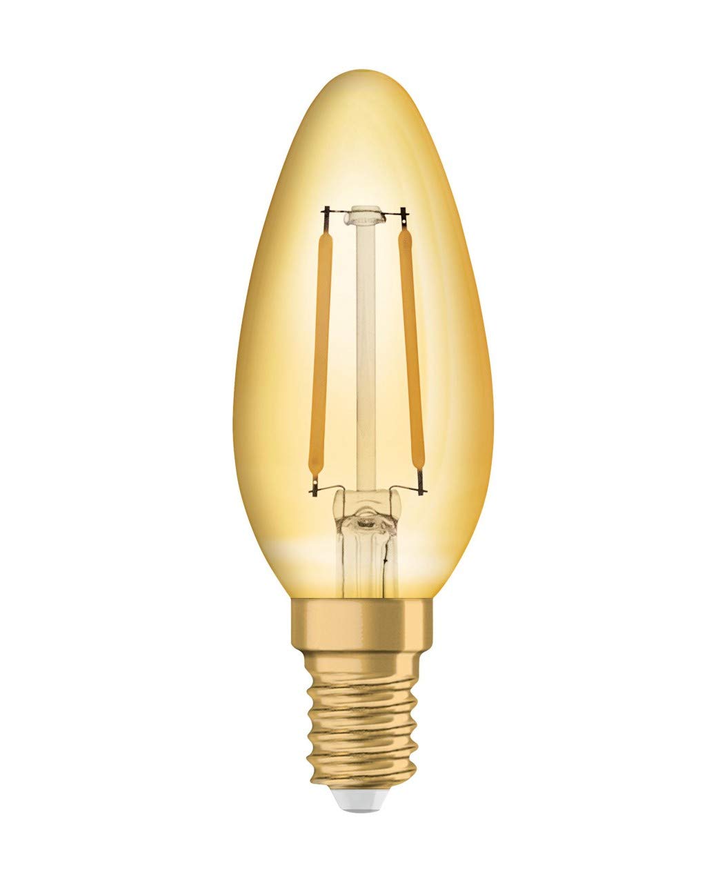 OSRAM LED lamp , Base: E14 , Warm White , 2400 K , 2.50 W , replacement for 22 W Incandescent bulb , Vintage 1906© LED [Energy efficiency class A++]