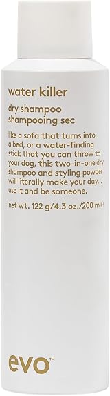 EVO Water Killer Dry Shampoo Styling Spray 200ml Refresh Hair Volume Texture view 1
