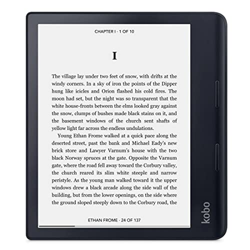 Kobo Sage eReader 8" HD Glare Free Touchscreen Waterproof