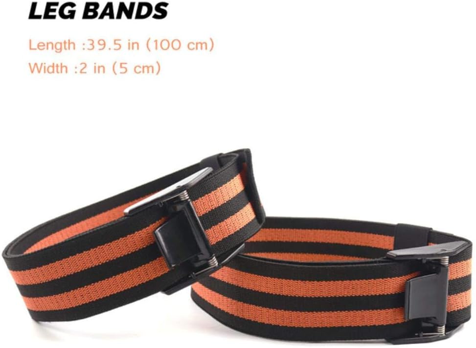 Occlusion Wraps Pro Resistance Bands Fitness Arm Leg Blaster Elastic Exercise Bands for Blood Flow Restriction Training