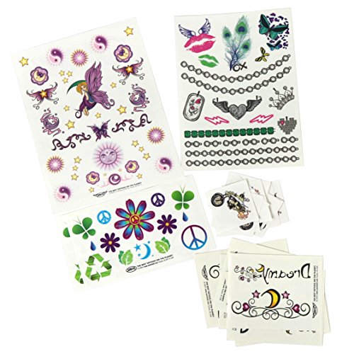 Savvi Mega Value Temporary Tattoos - 625 Tattoos