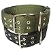 Buckle Dog Collar, 1.5 Wide Adjustable Nylon Military Tactical Dog Collars, 2-Rows D Ring Heavy Duty Dog Collar