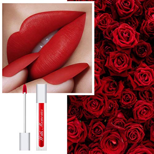 With Memories -PROFESSIONAL MAKEUP Soft Matte Lip Cream Long Lasting High-Pigmented Cream Velvet Lip Gloss (200 Rocky Road)