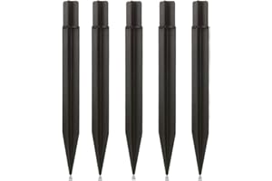 RYANDESIGN 8.25" Reinforced ABS Plastic Solar Ground Spikes - Durable Solar Light Replacement Stakes for Garden, Pathway, Deck, Camping, Christmas Lights (Fits 0.83" Inside Diameter) (Black-5PACK)