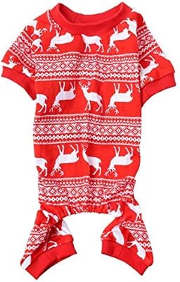 reindeer dog pajamas