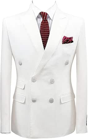white double breasted jacket