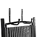 Heavy Duty Garage Hooks and Hangers Organizer - Wall Mount Garage Hanging Storage Utility Hooks for Ladders, Bike and Tools Black 6 Pack (Black Hook)