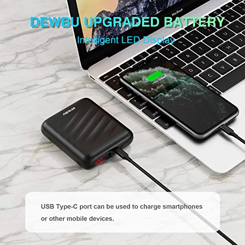 DEWBU 7.4V Power Bank with Intelligent Led Display Battery Charger for