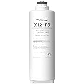 Waterdrop X12-F3 Filter, Replacement for All X12 1200 GPD Series RO System | 24-Month Lifetime, Reduce PFAS, Long Filter Lifespan, Enhanced Filtration