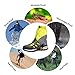 AKEfit Outdoor Waterproof Snow Leg Gaiters Hiking Walking Climbing Hunting Leggings Cover Leg Gaiters for Men and Women (lemon green)
