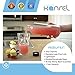 Glass Water Bottles 32 oz - by Kanrel | Best Bottle on Amazon for Essential Oils, Juicing, Milk, Tea, Kombucha, Smoothies, Juice, XL Large Dishwasher Safe with Reusable Leak Proof Lid | 32 ounce, 32oz