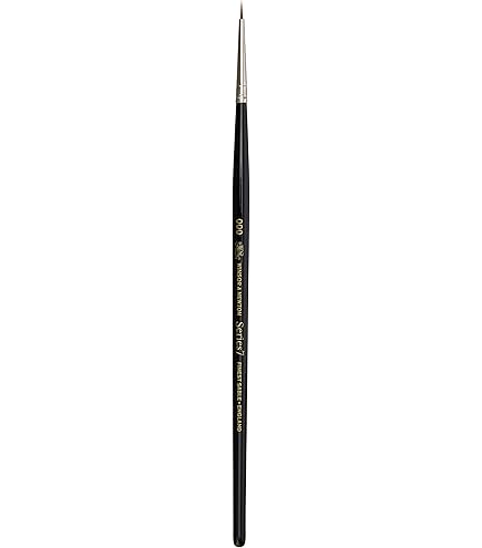 Amazon.com: Winsor & Newton Series 7 Kolinsky Sable Brush, Round