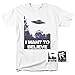 X-Files I Want To Believe Aliens UFO T Shirt & Exclusive Stickers (X-Large) White