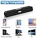 Computer Speakers, Bluetooth Speakers Computer Sound Bar, USB Powered Multifunctional Home Theater Desktop Soundbar Speaker with 10W Dual-Driver Stereo Sound, Rich Bass, 3 ft Bluetooth Range
