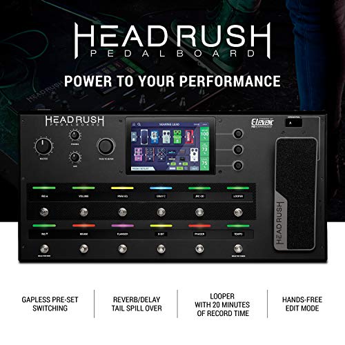 HeadRush Pedalboard Guitar Amp & FX Modelling Processor With Eleven