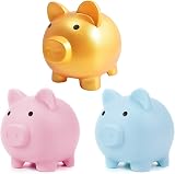 Fuyamp Cute Piggy Bank Pink Child Money Box Keepsake Nursery Decor view 8