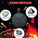 Keeping Sports Anti Radiation Shield EMF Neutralizer Negative Ions Energy Pendant Necklace for Cell Phone and All Electronics Scalar Energy Pendant Lava & Black Tourmaline-Far Infrared Pendant