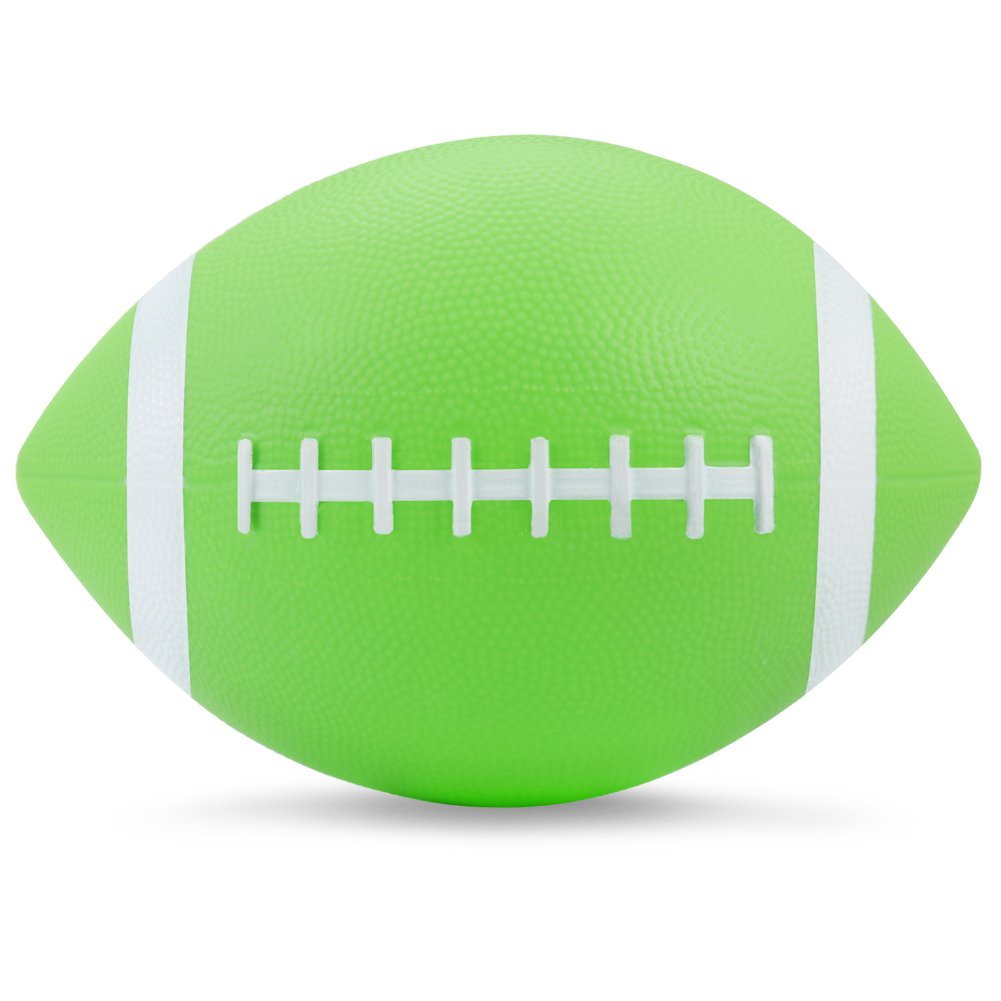 Inflatable Little Football FunHut All Weather Sports Football for Kids and Junior Athletes 8.5inch(green)