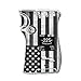 Skin Decal Vinyl Wrap for Smok Mag Kit 225w Vape (Includes TFV12 Prince Tank Skins + Right and Left Hand Skin) Skins Cover/Black White Grunge Flag USA America