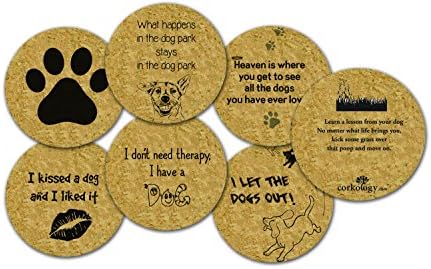 Corkology Dogs Coaster Set