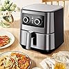 Air Fryer Oven, Uten 5.5L Oil Free Air Fryers, Rapid Air Technology for Healthy Oil Free & Low Fat Cooking, Baking and…
