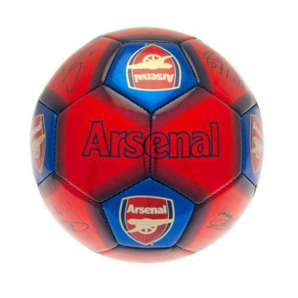 Arsenal Fc Skill Ball Football Size 1 Skills Gift 100% Official Signature Signed