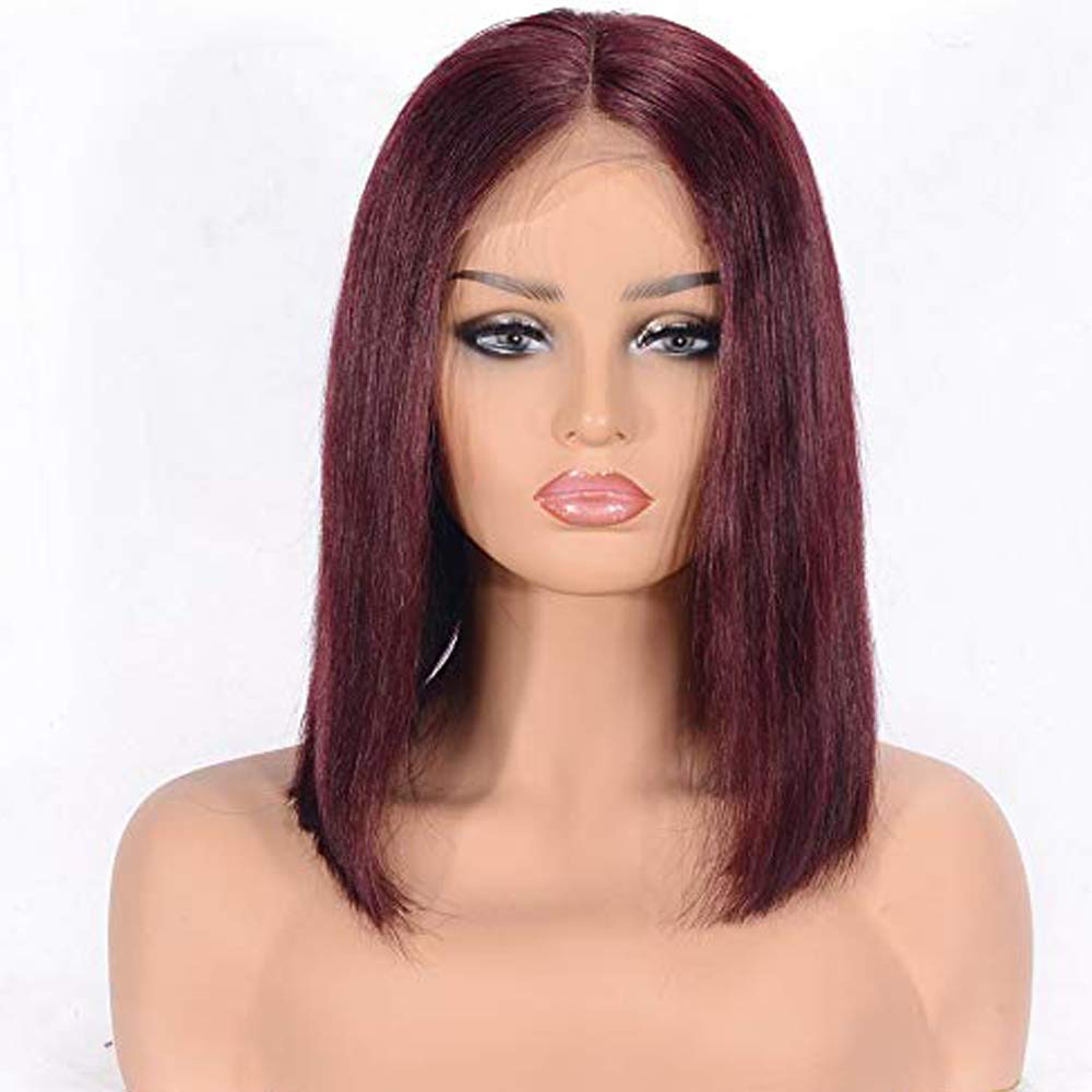 Amazon Com Seraphicwig 99j Brazilian Virgin Human Hair Bob Wigs