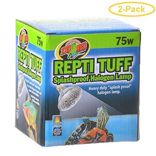 thumbnail image 2 of Zoo Med Repti Tuff Splashproof Halogen Lamp 50W | UVA Basking Light For Turtles & Aquatic Pets 2 of 13
