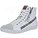 Alpine Swiss Men's Reto Canvas and High Top Sneakers