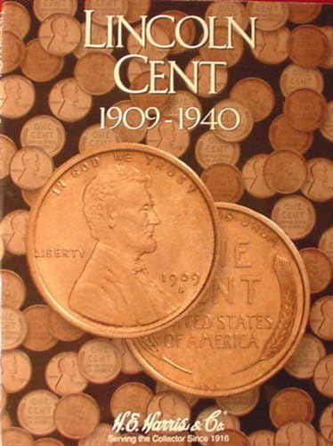 New Harris Lincoln Cent 1909 - 1940 Coin Folder 2672