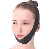 V Line Lifting Mask, V Shaped Face Mask, V Shaped Contouring Face Mask, Face Lifting Strap, Face Toning Belts, Jaw Exerciser, Washable and Reusable